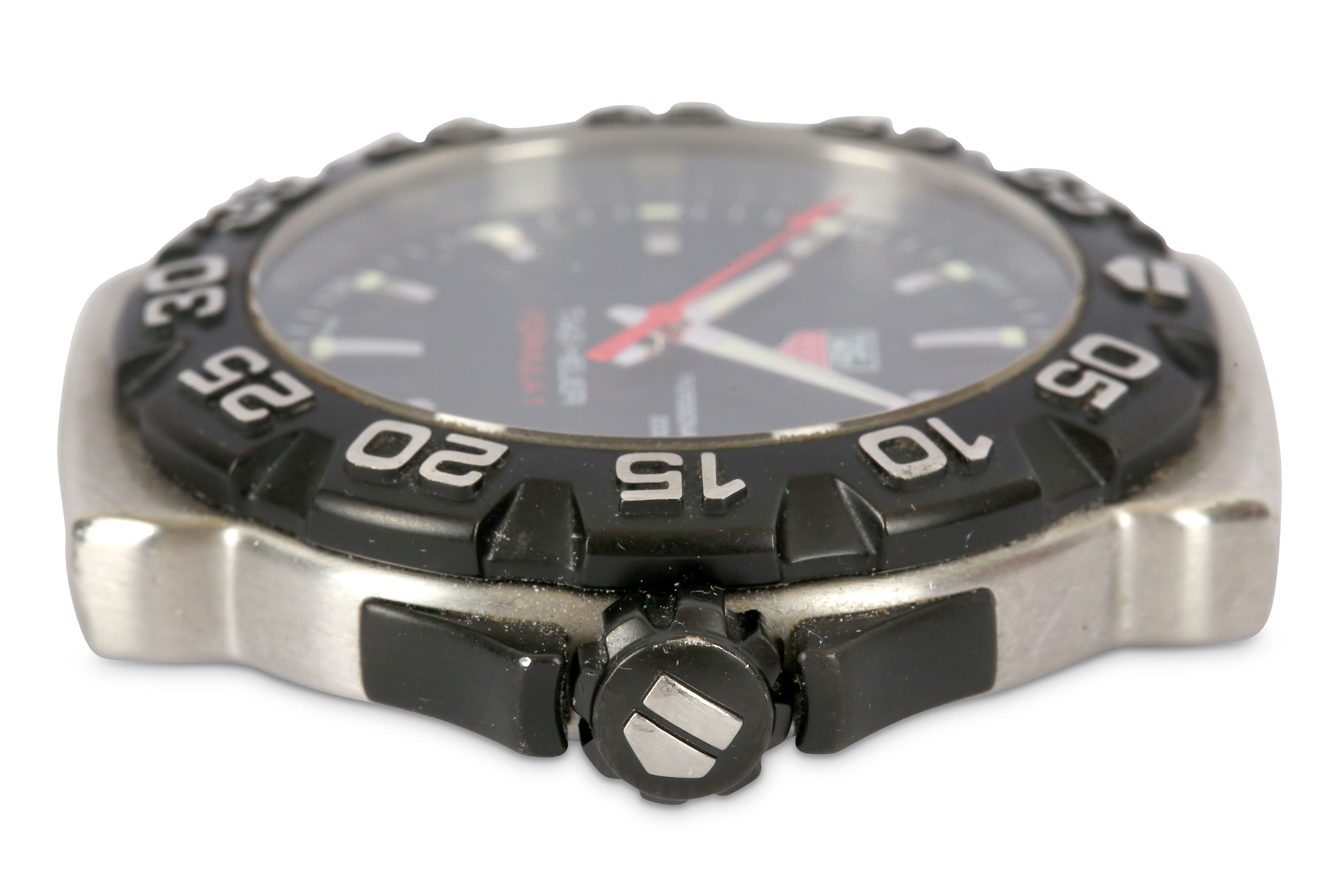 Lot 657 - Tag Heuer. A gents stainless steel quartz