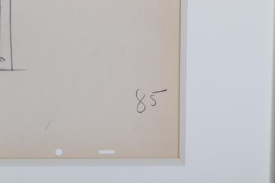 Lot 553 - Disney Studio's Pluto original pencil drawing...