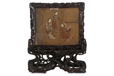 Lot 6 - ANONYMOUS. Scholar with Ladies and Attendants....