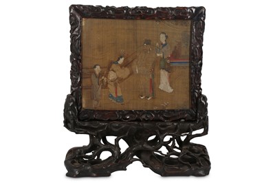 Lot 6 - ANONYMOUS. Scholar with Ladies and Attendants....