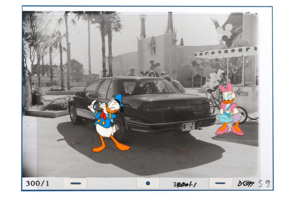 Lot 554 - Disney Studios Donald and Daisy Duck 2 ...