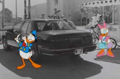 Lot 554 - Disney Studios Donald and Daisy Duck 2 ...