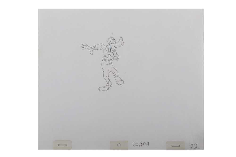 Lot 555 - Disney Studios. Goofy Dancing 2 original...