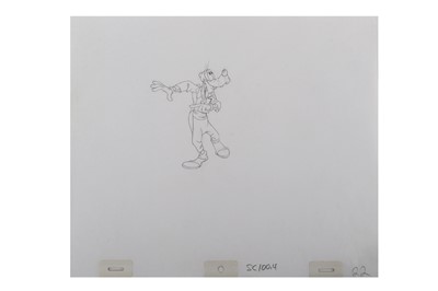 Lot 555a - Disney Studios. Goofy Dancing 2 original...