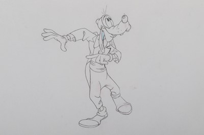 Lot 555 - Disney Studios. Goofy Dancing 2 original...