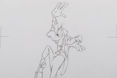 Lot 555 - Disney Studios. Goofy Dancing 2 original...