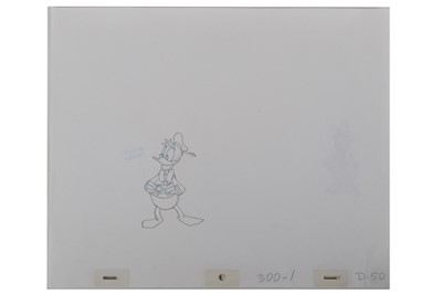 Lot 555b - Disney Studios. Donald and Daisy Duck 3...