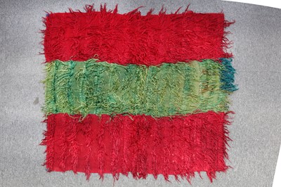 Lot 5 - AN UNUSUAL TURKISH WALL HANGING approx:...