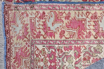 Lot 26 - AN 18TH.CENTURY GHIORDES PRAYER RUG, TURKEY...