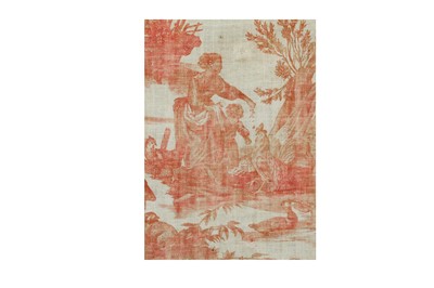 Lot 249A - 18th CENTURY Oberkampf or Petit Pierre Rose...