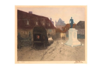 Lot 347 - Thaulow (Frits, 1847-1906)  Place Marbot,...