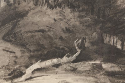 Lot 38 - DR THOMAS MONRO (BRITISH 1759-1833) A woodland...