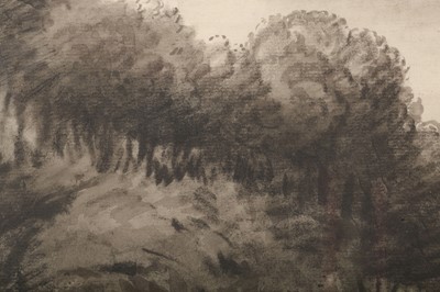 Lot 38 - DR THOMAS MONRO (BRITISH 1759-1833) A woodland...