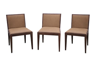 Lot 307 - A set of three modern 'Gotham' chairs, with...