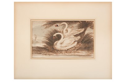 Lot 33 - SAWREY GILPIN (BRITISH 1733-1807) Swans...