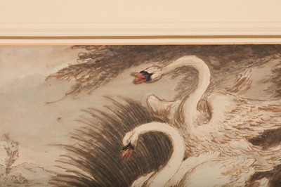 Lot 33 - SAWREY GILPIN (BRITISH 1733-1807) Swans...