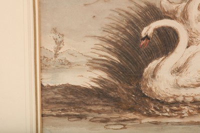 Lot 33 - SAWREY GILPIN (BRITISH 1733-1807) Swans...