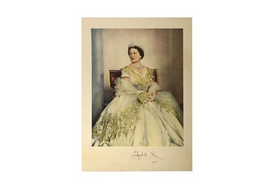 Lot 326 - Elizabeth, the Queen Mother Colour print...