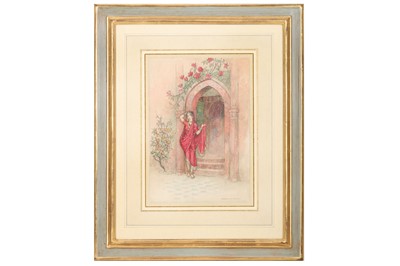 Lot 178 - WARWICK GOBLE (BRITISH 1862–1943) 'At the door...