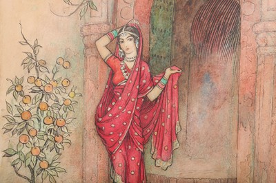 Lot 178 - WARWICK GOBLE (BRITISH 1862–1943) 'At the door...