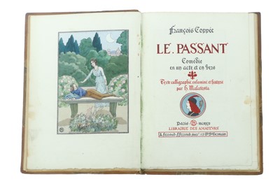 Lot 114 - Coppée (François) Le Passant. Comedie en un...