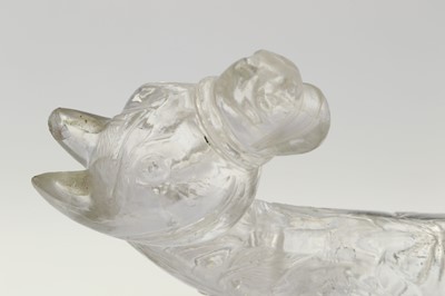 Lot 306 - *A ROCK CRYSTAL HORSE-HILTED DAGGER  PROPERTY...