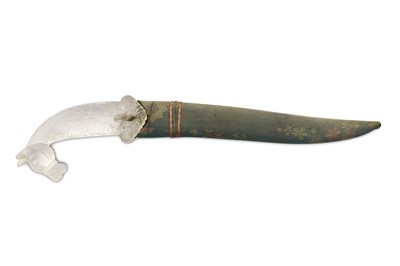 Lot 306 - *A ROCK CRYSTAL HORSE-HILTED DAGGER  PROPERTY...