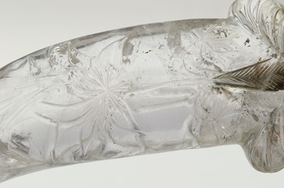 Lot 306 - *A ROCK CRYSTAL HORSE-HILTED DAGGER  PROPERTY...