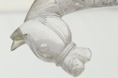 Lot 306 - *A ROCK CRYSTAL HORSE-HILTED DAGGER  PROPERTY...