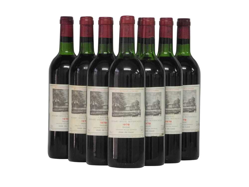 Lot 329 - 10 Bottles of Chateau Duhart-Milon-Rothschild...