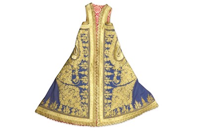 Lot 192 - A PIRI PIRI GOLD-THREAD EMBROIDERED SLEEVELESS...