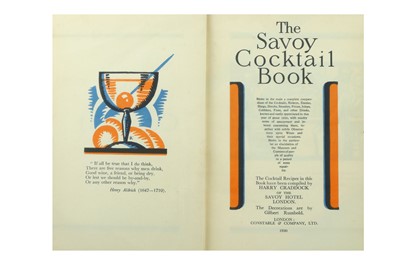 Lot 181 - Craddock (Harry) The Savoy Cocktail Book,...