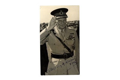 Lot 292 - Montgomery of Alamein Sepia toned, three...