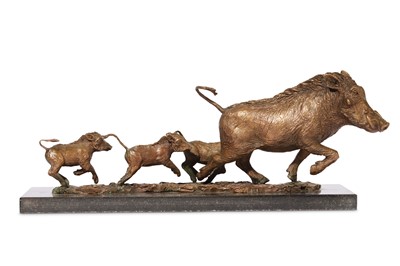 Lot 189 - STEVE WINTERBURN (BRITISH, AAR): A BRONZE...