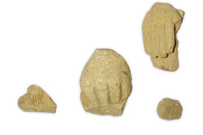 Lot 99 - A GROUP OF CYPRIOT HAND AND FEET FRAGMENTS...