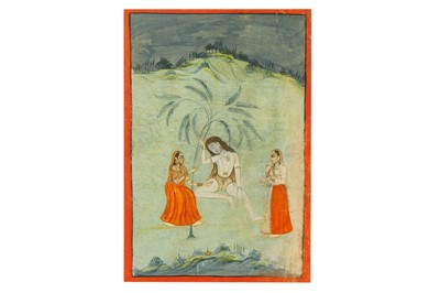 Lot 384 - A MEDITATING SHIVA PROPERTY FROM THE SAM...