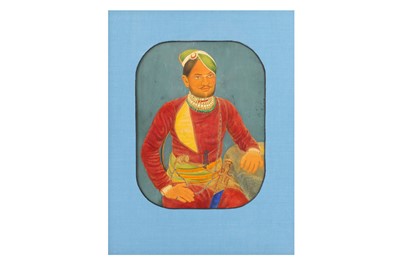 Lot 179 - A PORTRAIT OF AN INDIAN NOBLEMAN  Northern...