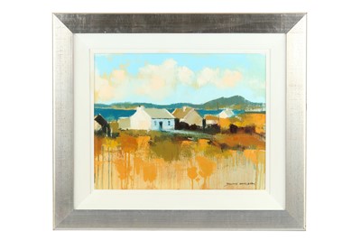 Lot 239 - Dennis Orme Shaw (Irish b. 1940)  Houses in a...