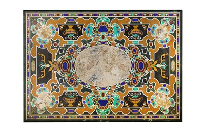 Lot 360 - A 20th Century Florentine revival pietra dura...