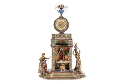 Lot 63 - AN EXCEPTIONAL 19TH CENTURY VIENNESE ENAMEL,...
