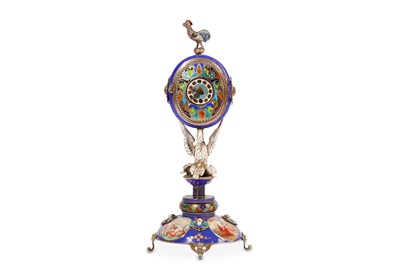 Lot 66 - A FINE LATE 19TH CENTURY VIENNESE ENAMEL AND...