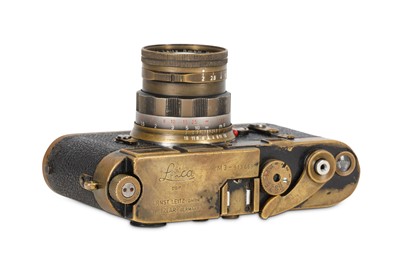 Lot 166 - A Special Order Leica M3 Black Paint 'Magnum'...