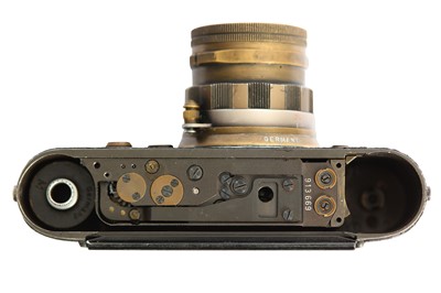 Lot 166 - A Special Order Leica M3 Black Paint 'Magnum'...