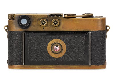 Lot 166 - A Special Order Leica M3 Black Paint 'Magnum'...