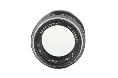 Lot 150 - Trinol 105mm f/3.5 Anastigmat Serial...