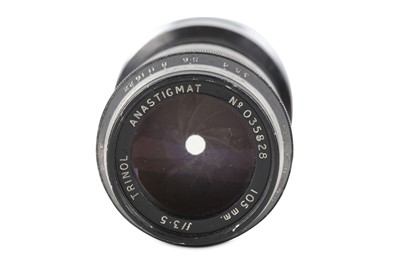 Lot 150 - Trinol 105mm f/3.5 Anastigmat Serial...