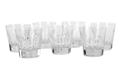 Lot 46 - William Yeoward crystal - a set of seven Iona...