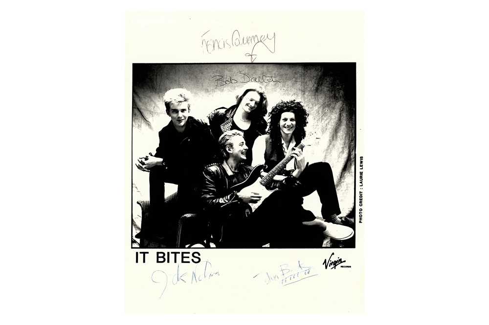 Lot 210 - British Bands.- Black and white promotional...