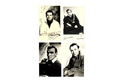 Lot 97 - British Actors.- Nice selection of 4 vintage...