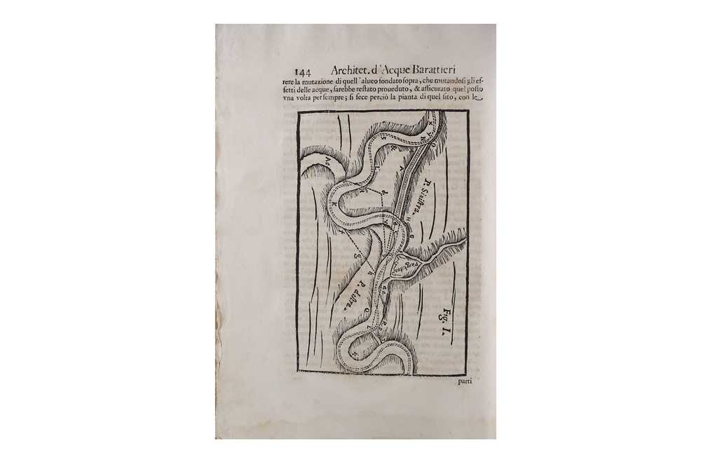 Lot 50 - Hydraulics. - Barattieri (Giovanni  Battista)...